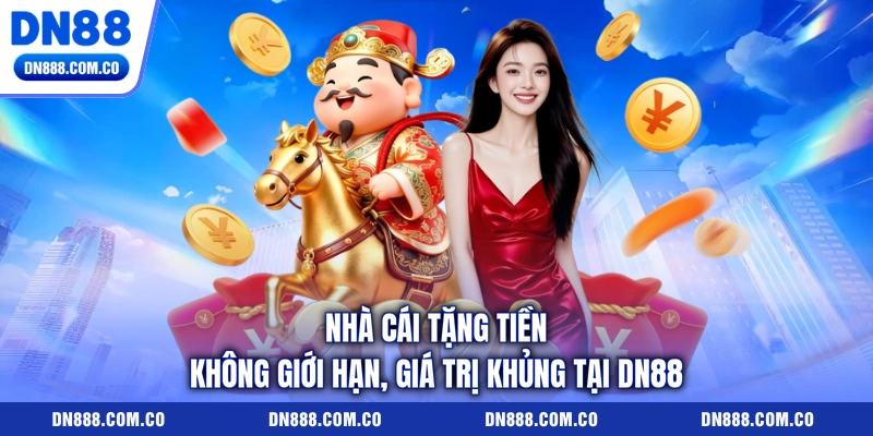 Nhà Cái Tặng Tiền Không Giới Hạn, Giá Trị Khủng Tại DN88